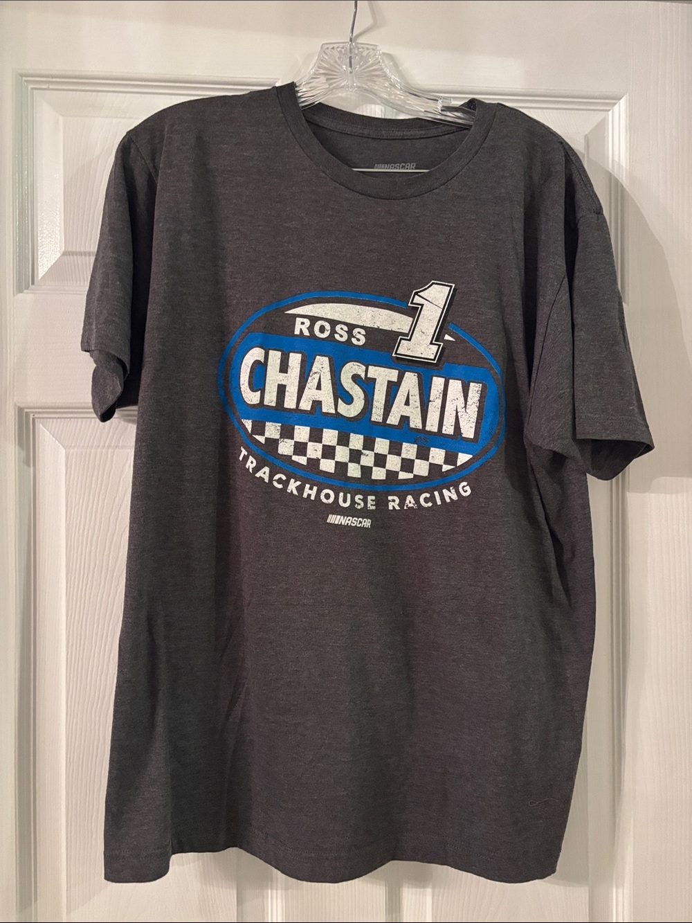 Nascar Ross Chastain Graphic Tee - Charcoal, Blue, White